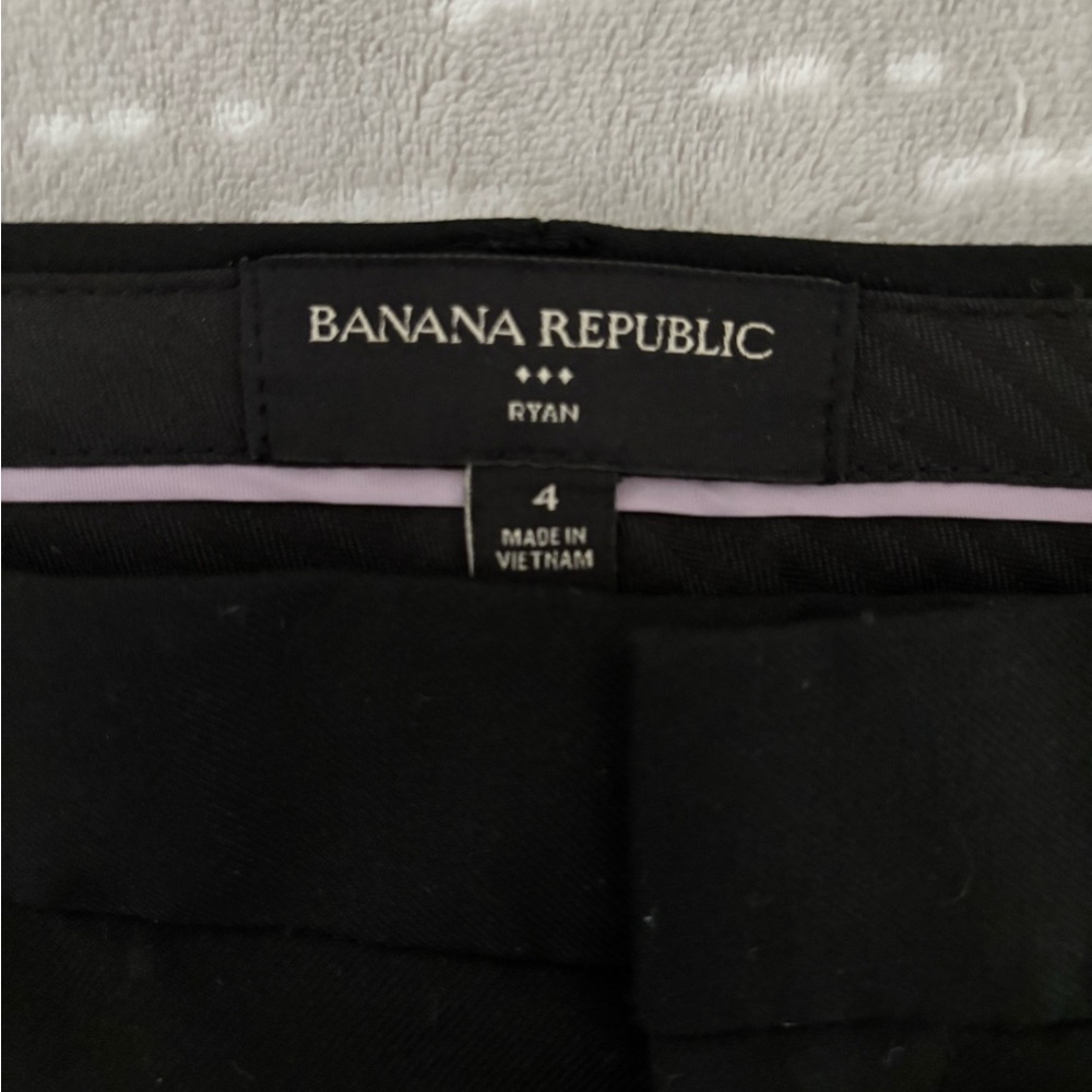 Banana Republic Factory Ryan Black Pants